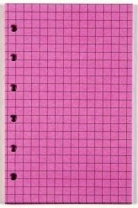 Wkład do organizera K Kratka czerwona ANTRA, Antra