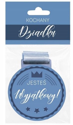 Medal prezentowy Wyjątkowy Dziadek, Be-Happy Gifts