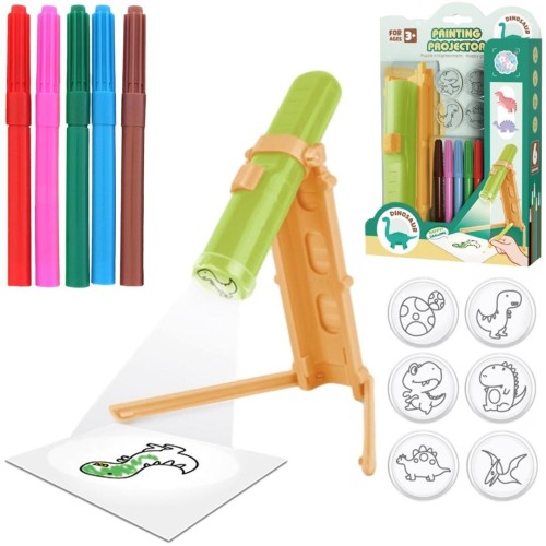 Projektor do rysowania dinozaury, Trifox