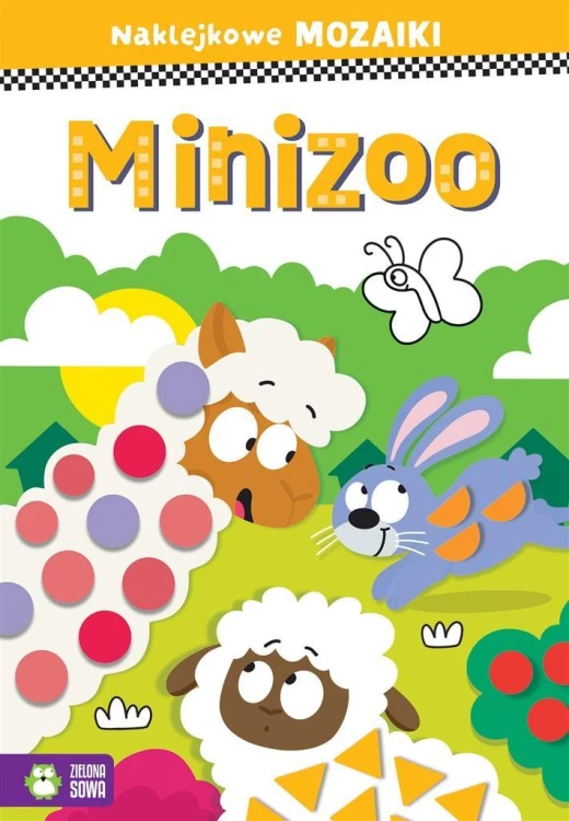 Naklejkowe mozaiki. Minizoo, Ewelina Protasewicz
