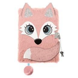 Pamiętnik A5/96K z kłódką 3D Fox, ST-MAJEWSKI