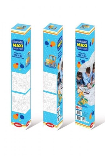 Kolorowanka podłogowa 50x70cm Chłopiec, Beniamin