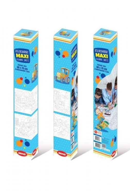 Kolorowanka podłogowa 50x70cm Chłopiec, Beniamin