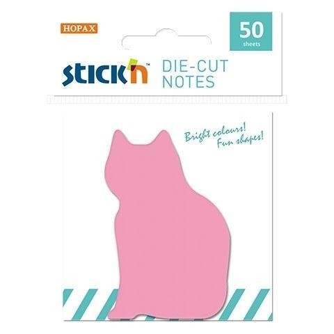 Notes samoprzylepny Kot, Stickn