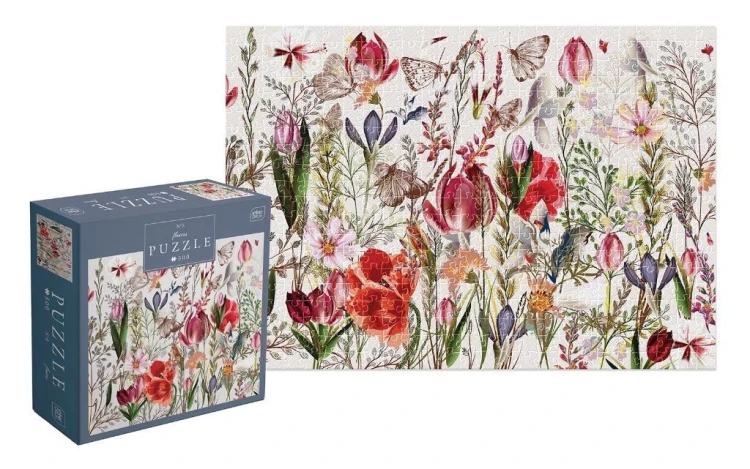 Puzzle 500 Flowers 5, INTERDRUK