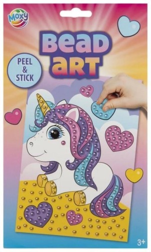 Zestaw kreatywny koralików do mozaiki A5 Jednoroże