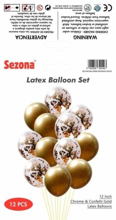 Balony 12szt