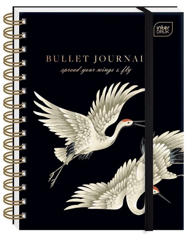 Organizer A5/224K Bullet Journal Birds, INTERDRUK