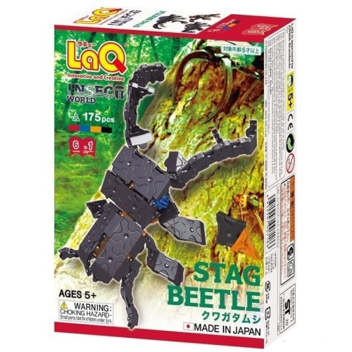 Klocki edukacyjne Stag Beetle, LaQ