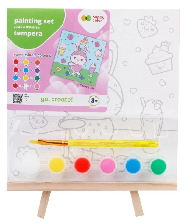 Zestaw do malowania Yummy Yum 9el HAPPY COLOR, GDD