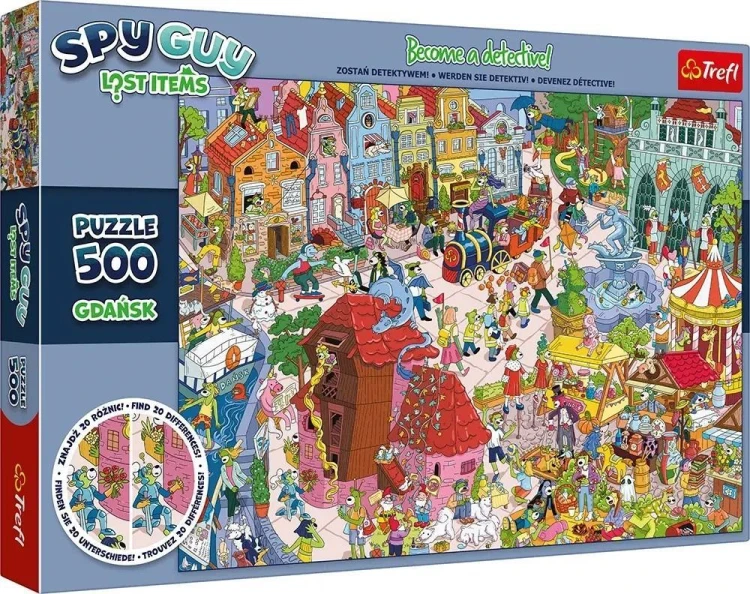 Puzzle 500 Spy Guy Gdańsk TREFL, Trefl