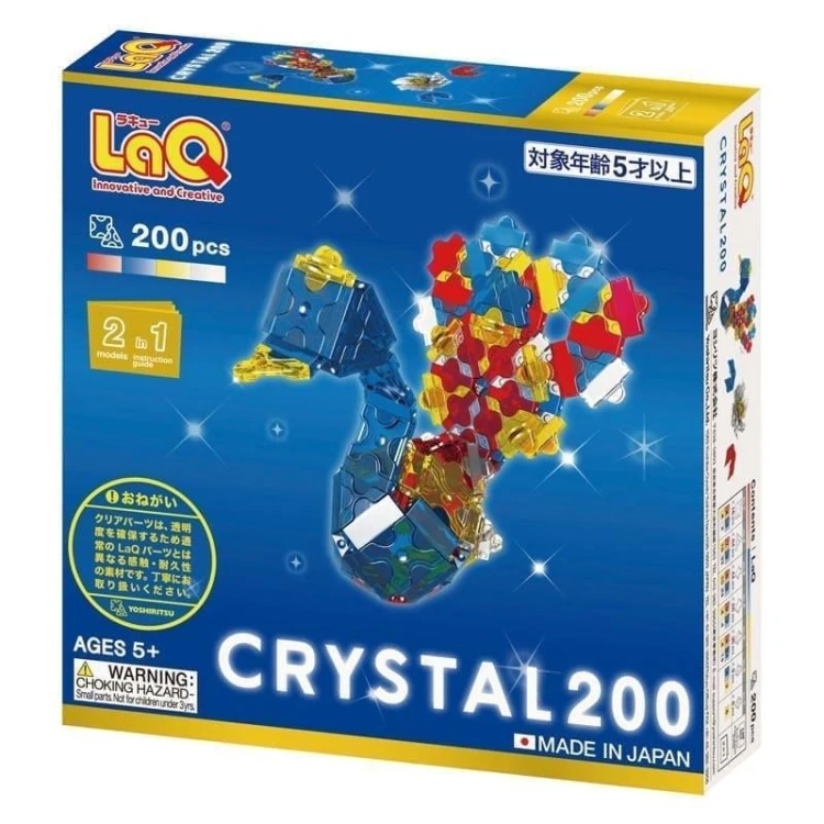 Klocki edukacyjne Crystal 200, LaQ