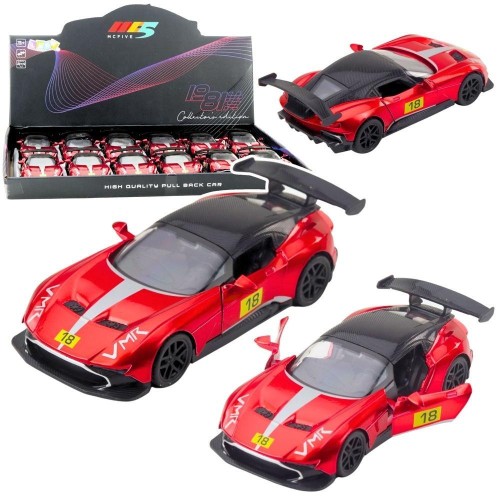 Samochód wyścigowy metalowy z napędem 1:32