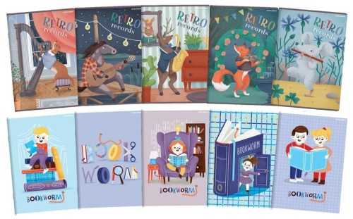 Zeszyt A5/16K linia Book/Retro (20szt), Top 2000