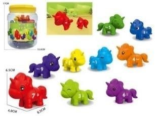 Gra Montessori: Jednorożce cyferki 10szt, Madej