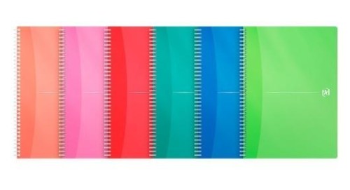 Kołozeszyt A4/90K linia My Colours (5szt) OXFORD