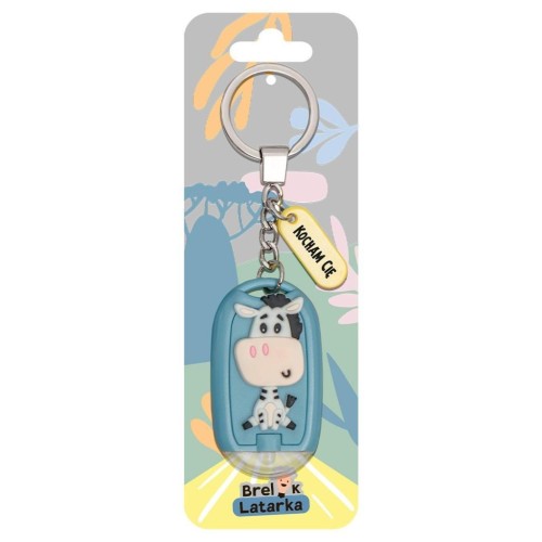 Brelok 3D z latarką - Kocham Cię, Be-Happy Gifts