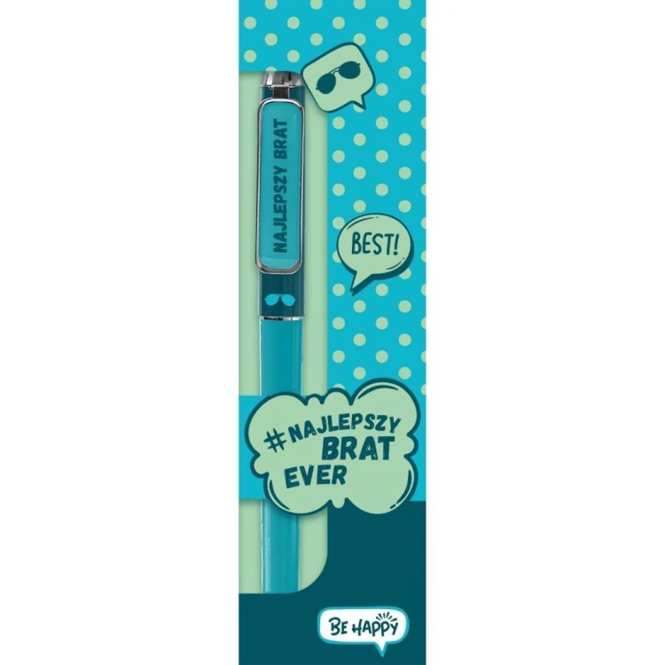Długopis Pop Art - Najlepszy Brat, Be-Happy Gifts