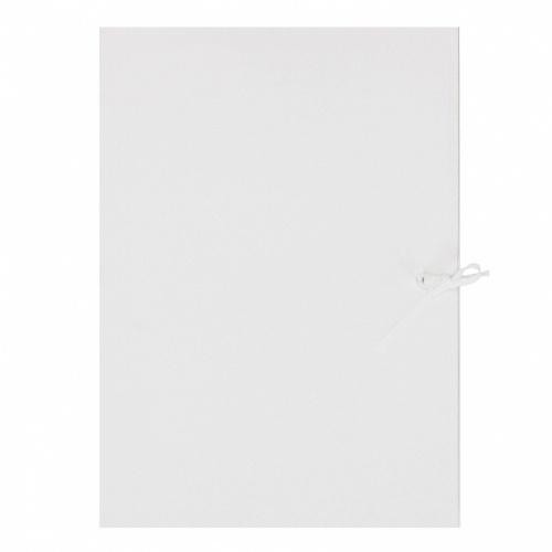 Teczka wiązana A4 papierowa biała, STARPAK