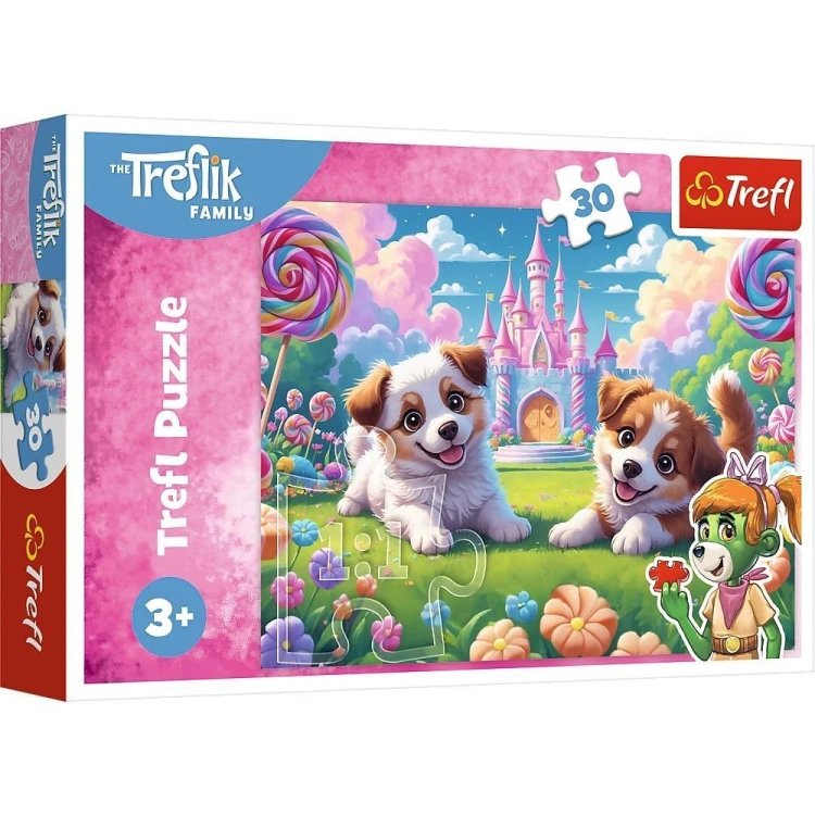 Puzzle 30 Miłe Trefliki TREFL, Trefl