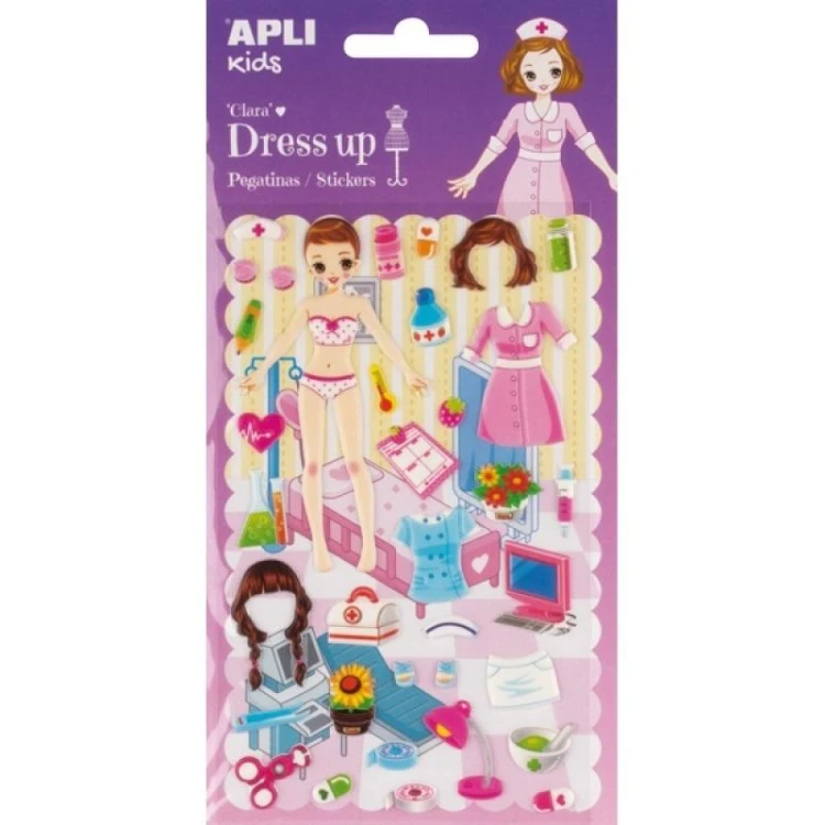 Naklejki ubierz Clara, Apli
