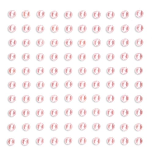 Perły samoprzylepne cream 5mm 100szt, Dalprint