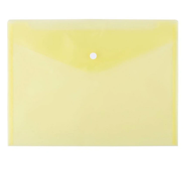 Teczka kopertowa A4 żółta D.RECT, D.RECT
