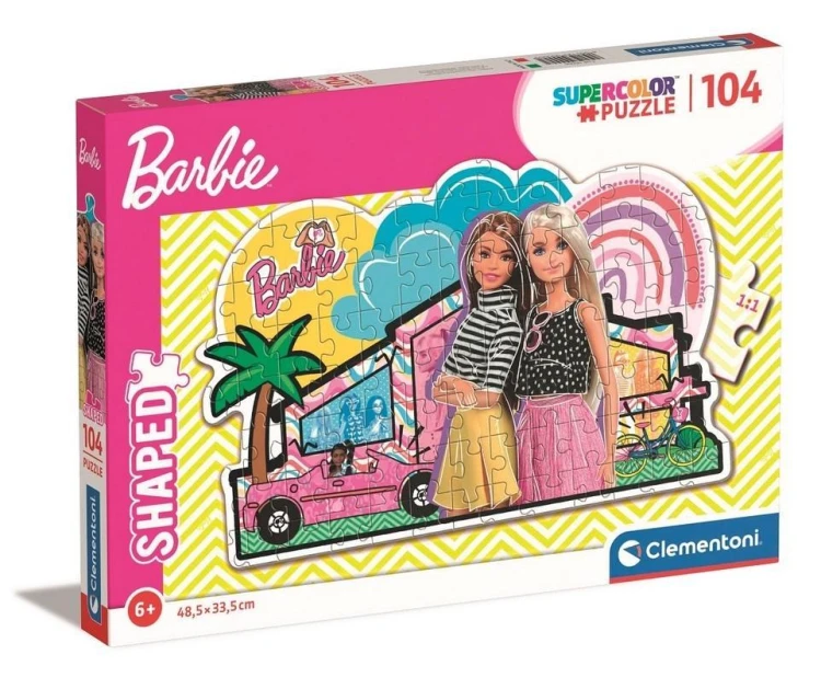 Puzzle 104 Wyjątkowa kolekcja Barbie, Clementoni