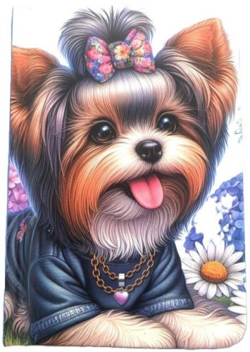 Notatnik ozdobny A7/48K gładki TW York, Fresh