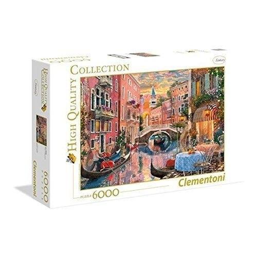 Puzzle 6000 HQ Venice Evening Sunset, Clementoni