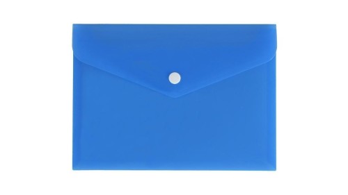 Teczka koperta A5 satyna niebieska, Biurfol