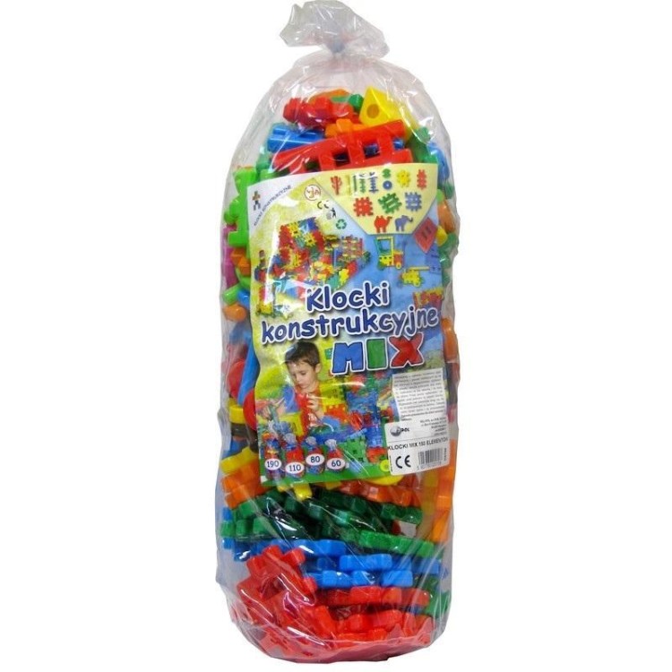Klocki konstrukcyjne 150el, Macyszyn Toys