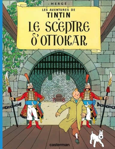 Tintin le Sceptre d'ottokar, Herge
