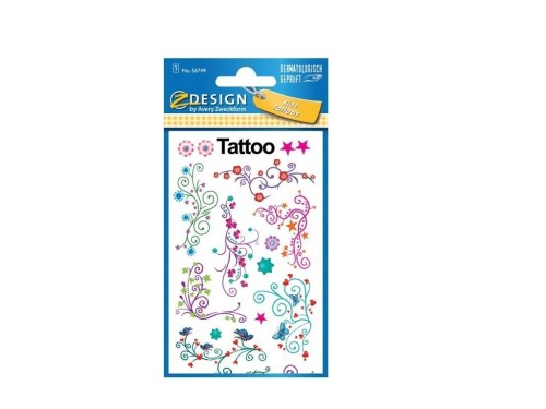 Tatuaże - Kwiaty i motyle, Zdesign