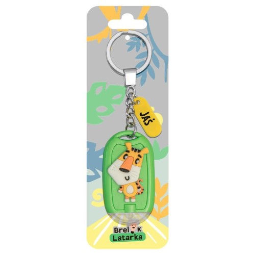 Brelok 3D z latarką - Jaś, Be-Happy Gifts