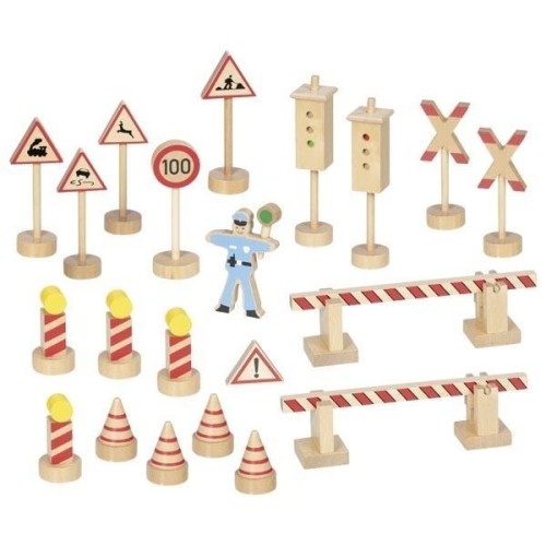 Zestaw znaków drogowych Policjant Ole, Goki