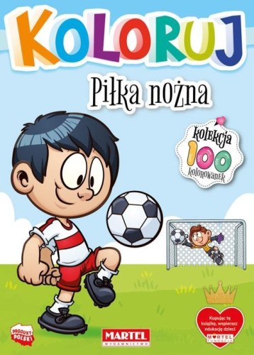 Koloruj - Piłka nożna, praca zbiorowa