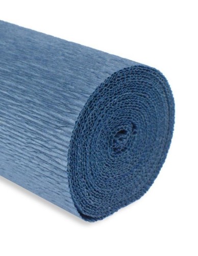 Krepina 50x250cm 180g ciemna morska, Alfa Pastello