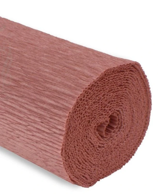 Krepina 50x250cm 180g brązowy szary, Alfa Pastello