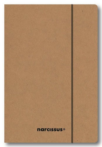 Teczka A4 z gumką Eco Kraft, Narcissus