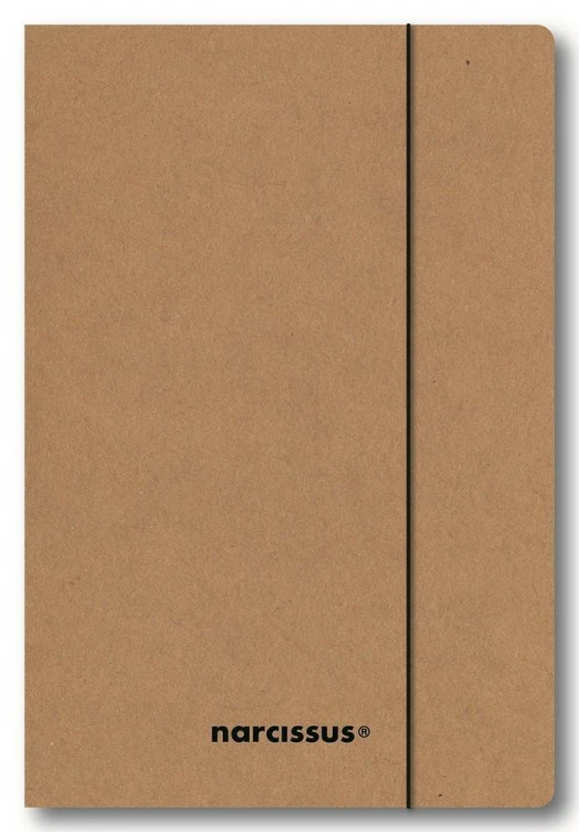 Teczka A4 z gumką Eco Kraft, Narcissus