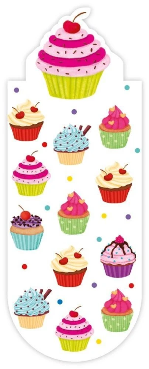 Zakładka magnetyczna owal Babeczki, Henry