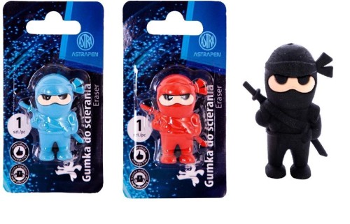 Gumka w kształcie Ninja ASTRA, ASTRA papiernicze