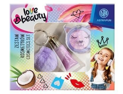 Zestaw kosmetyków i gadżetów 3el kokos ASTRAFUN