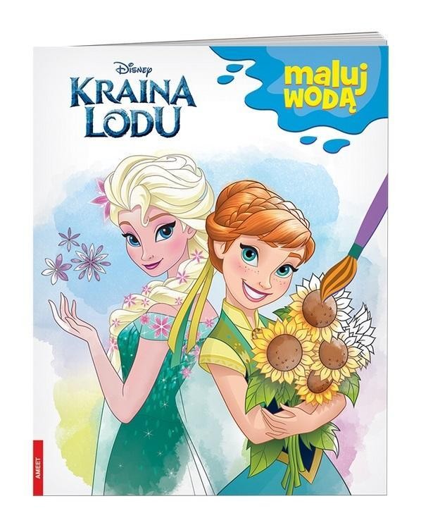 Kraina Lodu. Maluj wodą, praca zbiorowa