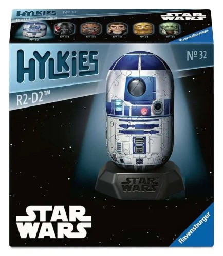 Puzzle 3D Hylkies: Star Wars R2-D2, Ravensburger