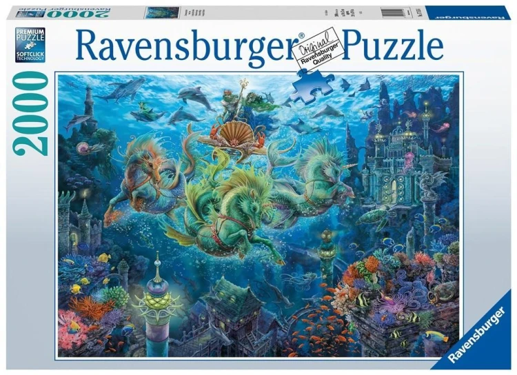 Puzzle 2000 Pod wodą, Ravensburger