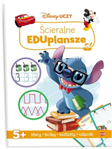 Disney Uczy. Ścieralne EDUplansze, praca zbiorowa