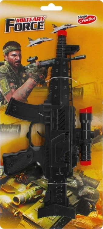 Karabin z dźwiękiem Military, Mega Creative