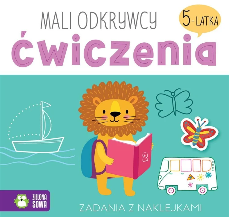 Mali odkrywcy. Ćwiczenia 5-latka, Justyna Tkocz